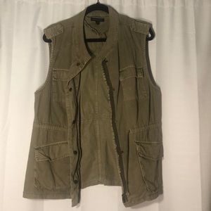 Gently Used | British Khaki Vest | Size XL